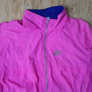 Vintage Nike International Windbreaker Jacket Neon Pink
